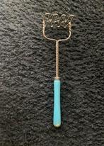 Vintage aardappel stamper aardappelstamper blauw, Ophalen of Verzenden, Zo goed als nieuw