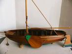 .model platbodem, niet compleet  lang 65x hoog 70, Hobby en Vrije tijd, Modelbouw | Boten en Schepen, Ophalen of Verzenden, Gebruikt