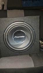 Pioneer sub, hoedeplankboksen, radio en ampire versterker, Ophalen, Gebruikt