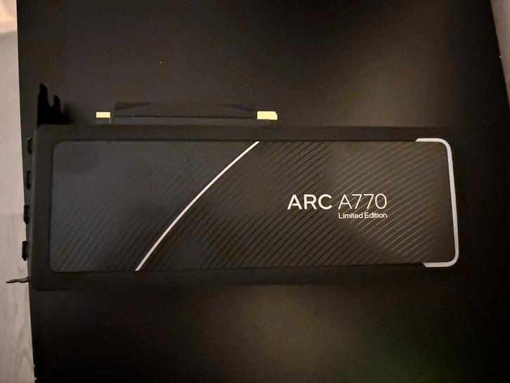 Intel arc A770 16GB Limited edition, Computers en Software, Videokaarten, Gebruikt, Overige chipsets, PCI-Express 4.0, GDDR6, HDMI