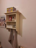 Charmant brocante muurkastje, Ophalen, Gebruikt