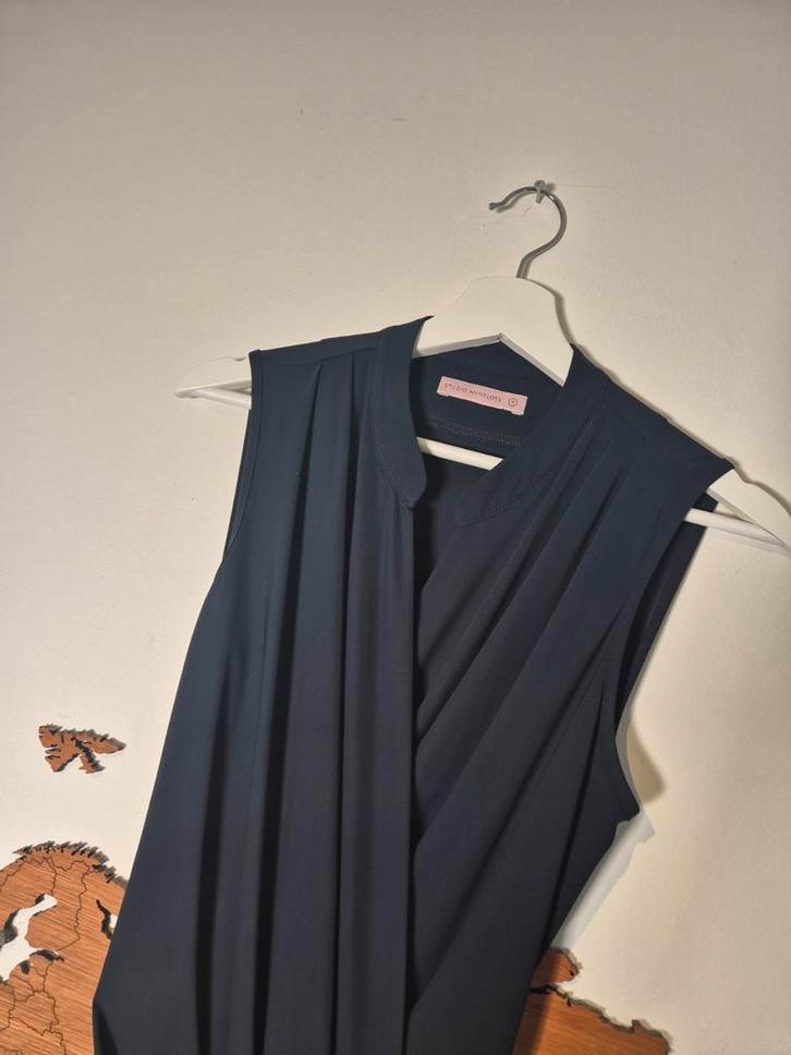 Studio Anneloes Jumpsuit - Maat M - Donkerblauw, Kleding | Dames, Jurken, Zo goed als nieuw, Maat 38/40 (M), Blauw, Ophalen of Verzenden
