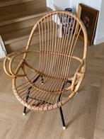 Vintage rotan dames stoel, Huis en Inrichting, Stoelen, Ophalen