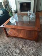 Prachtige massief kersenhouten salontafel met onderblad, Antiek en Kunst, Antiek | Meubels | Kasten, Ophalen