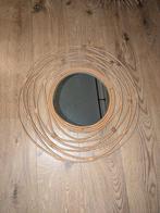 Rotan spiegel, Ophalen, Rond, Zo goed als nieuw, Minder dan 100 cm