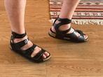 Prachtig Birkenstock Athens Gladiator sandalen, Kleding | Dames, Schoenen, Zwart, Zo goed als nieuw, Birkenstock, Sandalen of Muiltjes