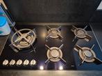Gaskookplaat met Wokbrander, Witgoed en Apparatuur, Kookplaten, Ophalen of Verzenden, Zo goed als nieuw, Inbouw, Gas