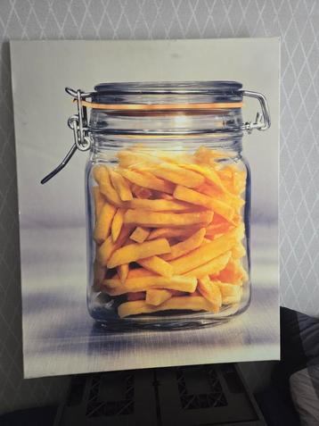 Patat Frites Poster beschikbaar voor biedingen