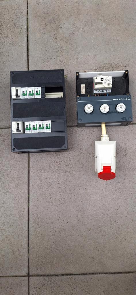 Holec HH Groepenkast & Krachtstroom Aansluiting, Doe-het-zelf en Verbouw, Elektra en Kabels, Gebruikt, Overige typen, Ophalen of Verzenden