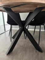 Kruispoot voor Ronde Tafel - Zwart Metaal, Huis en Inrichting, Tafels | Eettafels, Ophalen of Verzenden, Nieuw, Metaal