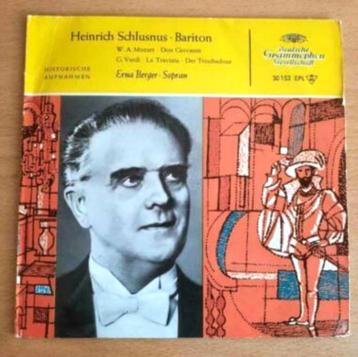 Heinrich Schlusnus Historische Aufnahmen - 30 153 EPL beschikbaar voor biedingen