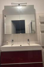 IKEA zwevende wastafel meubel incl. spiegelkast, Huis en Inrichting, Badkamer | Badkamermeubels, Ophalen, Gebruikt, 50 tot 100 cm