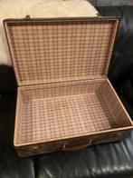 Vintage Bruine Koffer, Antiek en Kunst, Ophalen of Verzenden