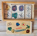 Domino in houtenbox, Kinderen en Baby's, Speelgoed | Houten speelgoed, Ophalen of Verzenden, Zo goed als nieuw, Overige typen