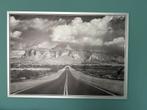 Zwart-wit foto met lijst - IKEA doek, Ophalen of Verzenden, 75 tot 100 cm, Foto of Poster, 50 tot 75 cm