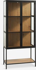 TRAPPEDAL
Vitrinekast TRAPPEDAL warm eiken/zwarte kleur, Ophalen, 50 tot 100 cm, Zo goed als nieuw, 150 tot 200 cm