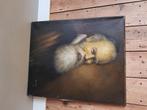 Schilderij M. Kine, oude man, Ophalen