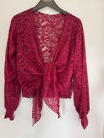 flamenco blouse top rood roze kant maat XL, Ophalen of Verzenden, Nieuw, Maat 42/44 (L), Rood