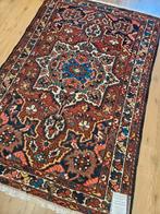 Vintage handgeknoopt perzisch tapijt bakhtiar 197x130, Info@SlatsAntiek.nl, Tweedehands, 100 tot 150 cm, Perzisch