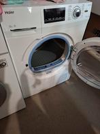Haier HD80-B636W Condensdroger - Goed Onderhouden, Ophalen, 6 tot 8 kg, Gebruikt, Voorlader