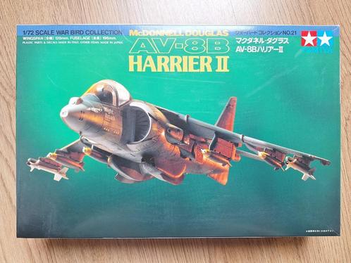 1:72 1/72 Tamiya McDonnell Douglas AV-8B Harrier II, Hobby en Vrije tijd, Modelbouw | Vliegtuigen en Helikopters, Zo goed als nieuw