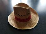 Rieten hoed/rotan hoed, Kleding | Dames, Hoeden en Petten, Ophalen of Verzenden, Hoed, Zo goed als nieuw, 58 cm (L, 7¼ inch) of meer