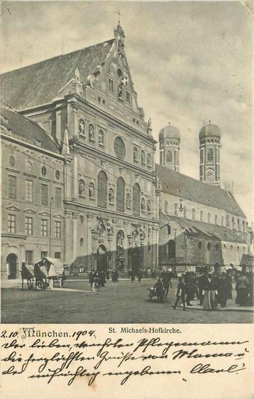 (379-013-001) Munchen St Michaels Hofkirche beschikbaar voor biedingen