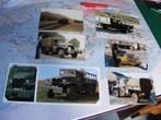 6x Leger voertuigen uit de 2 WO  W.o. een grote ansicht, Verzamelen, Verzenden, Landmacht, Nederland, Foto of Poster