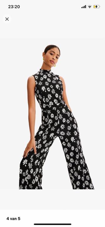 Desigual floral jumpsuit nieuw XS beschikbaar voor biedingen