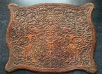 Indonesisch houtsnijwerk Java Wayang figure Garuda 2 zijdig, Ophalen of Verzenden