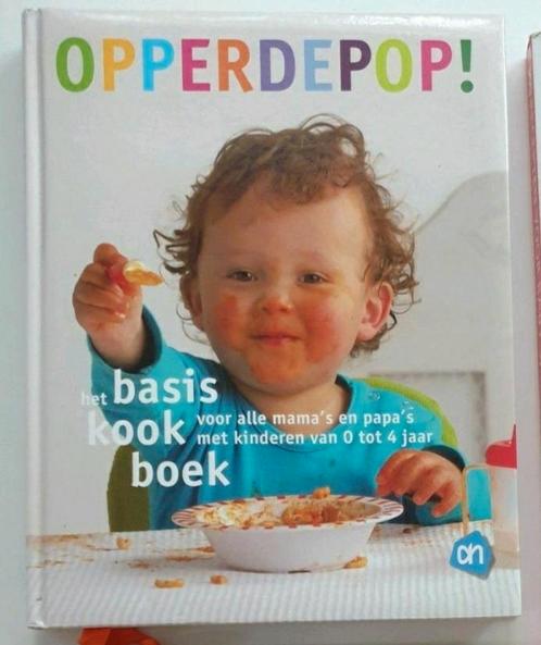 Het basis kookboek opperdepop van AH, Boeken, Zwangerschap en Opvoeding, Zo goed als nieuw, Zwangerschap en Bevalling, Ophalen of Verzenden