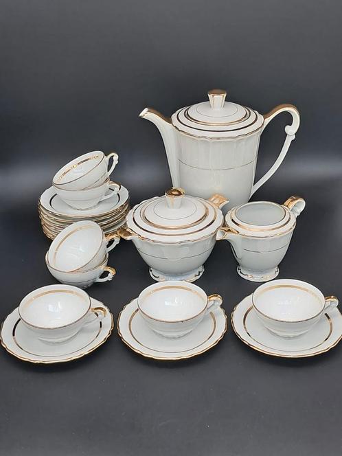 Prachtige Limoges set - 10 dlg, Antiek en Kunst, Antiek | Servies compleet, Ophalen of Verzenden