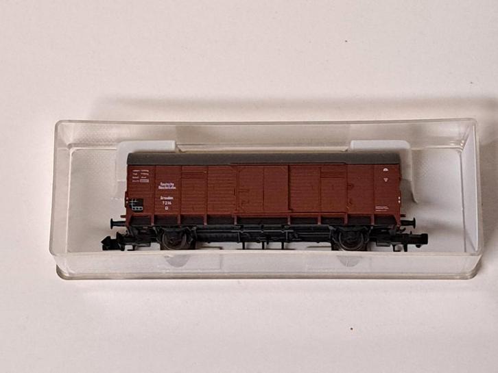 Fleischmann goederenwagon, art. 8308 K, Hobby en Vrije tijd, Modeltreinen | N-Spoor, Zo goed als nieuw, Wagon, Gelijkstroom, Fleischmann