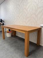 Teakhouten tafel, Huis en Inrichting, Tafels | Eettafels, Ophalen, Gebruikt, 100 tot 150 cm, Teakhout