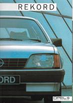 Uitgebreide en fraaie brochure Opel REKORD 1984 (NL)., Opel, Ophalen of Verzenden, General Motors, Nieuw