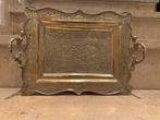 Antiek Koperen Dienblad met Handvatten, Antiek en Kunst, Antiek | Koper en Brons, Ophalen of Verzenden, Koper