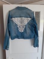 Spijkerjasje MS Mode Maat 44, Ophalen of Verzenden, Zo goed als nieuw, Maat 42/44 (L), Blauw