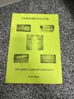Gebitsregulatie - Opleiding Tandartsassistent, Ophalen of Verzenden, Beta, Gelezen, MBO
