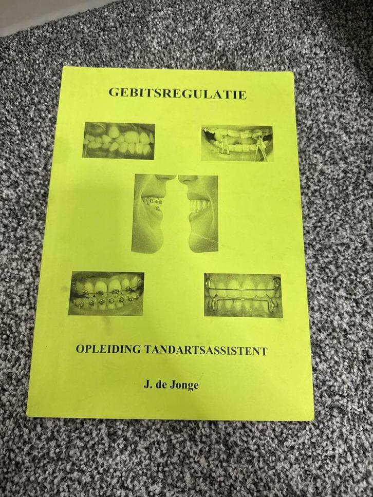 Gebitsregulatie - Opleiding Tandartsassistent, Boeken, Studieboeken en Cursussen, Gelezen, MBO, Beta, Ophalen of Verzenden