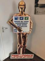 2x Star Wars jaren '90 reclame displays (C-3PO en Yoda)., Verzamelen, Star Wars, Ophalen of Verzenden, Boek of Poster