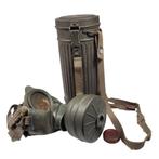Wo2 Duitse gasmasker set, 2288cl, Info@dbmmilitaria.nl, Ophalen of Verzenden, Duitsland
