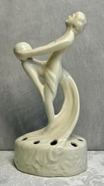 Beeldje Art Nouveau, Ophalen of Verzenden, Zo goed als nieuw, Overige materialen, Minder dan 25 cm