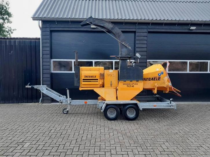 VANDAELE TV 27-40 houtversnipperaar snipperaar hakselaar, Zakelijke goederen, Machines en Bouw | Tuin, Park en Bosbouw, Hakselaar