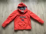 Winter- skijas anorak model merk Napapijri maat S, Oranje, Ophalen of Verzenden, Zo goed als nieuw, Napapijri