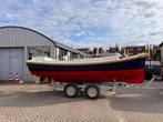 Karaktervolle EuroSloep 550 met Yamaha 15PK - incl. trailer, Ophalen, 10 tot 30 pk, Gebruikt, Staal