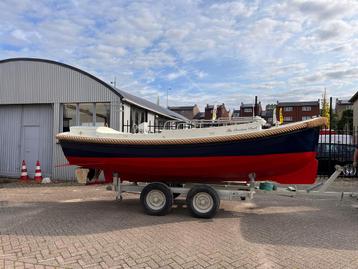 Karaktervolle EuroSloep 550 met Yamaha 15PK - incl. trailer beschikbaar voor biedingen