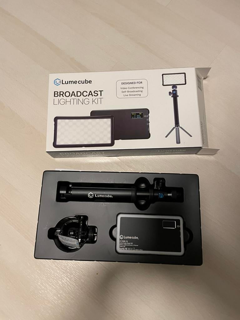 Lumecube broadcast lighting set zie foto’s, Audio, Tv en Foto, Fotografie | Fotostudio en Toebehoren, Zo goed als nieuw, Ophalen