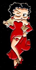 Betty Boop pin nr. 2, Verzamelen, Speldjes, Pins en Buttons, Nieuw, Figuurtje, Speldje of Pin, Verzenden