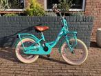 Groene Nogan Puck meisjesfiets – 16 inch, met zijwieltjes, Ophalen, Zo goed als nieuw, 26 inch of meer