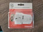 Sanivesk radiatorknop thermostatisch M30 wit, Doe-het-zelf en Verbouw, Ophalen of Verzenden, Nieuw, Overige typen